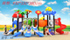幼儿园室外小博士大型滑梯户外水上儿童戏水游乐设施秋千组合滑梯