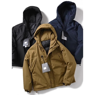 北方一件过冬！超厚P棉！冬季男士户外连帽防风保暖棉衣外套棉服