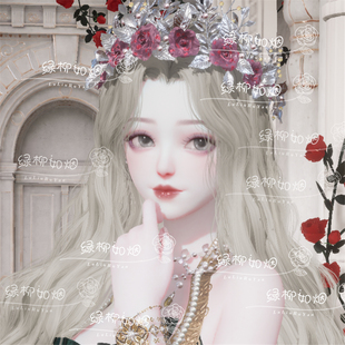 玫瑰皇妃 以闪亮之名捏脸 成女 国服 新马服通用 素颜脸