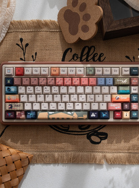 UR82三模机械键盘RGB驱动改键客制化套件Hifi软弹Gasket5脚热插拔