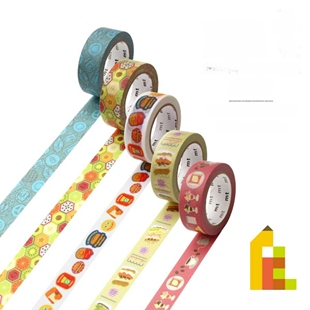 mt和纸胶带30cm分装自选食物胶带
