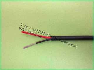 UL2464 AWM2464 22AWG2C 2芯 PVC柔软护套线 外径3.5MM 300米/卷