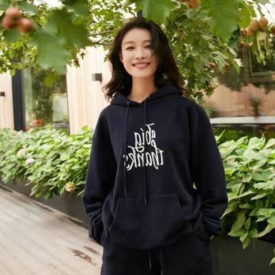 倪妮明星同款外套2023秋季新卫衣/绒衫