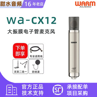电容话筒录音棚大振膜经典 Warm CX12 电子管麦克风 Audio