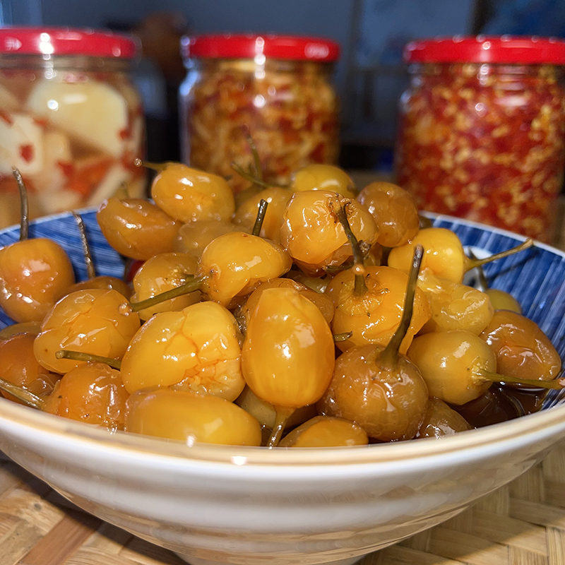 广西七彩椒五彩椒农家自制无添加