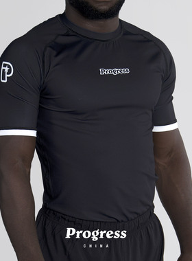 PROGRESS 学院升级款 黑色 防磨衣无道服巴西柔术BJJ官方直营