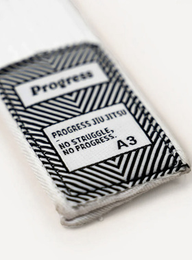 PROGRESS 儿童腰带 巴西柔术BJJ格斗专业腰带 官方直营