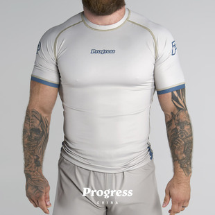 PROGRESS 学院升级款 月光白 防磨衣无道服巴西柔术BJJ官方直营