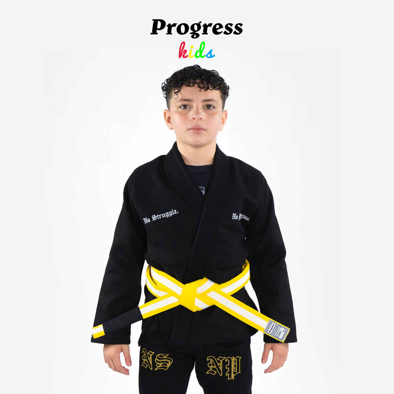 PROGRESS NSNP道服 儿童版 巴西柔术道服 BJJ男女官方直营