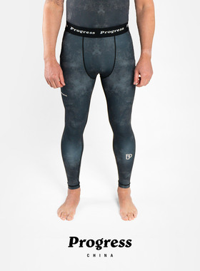 PROGRESS 烟墨系 紧身裤 防磨裤 巴西柔术BJJ 男女官方直营