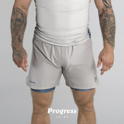 PROGRESS 学院升级款 月光白短裤 无道服巴西柔术BJJ官方直营
