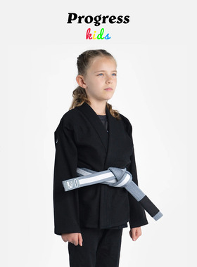 PROGRESS 儿童道服套装 学院款 巴西柔术BJJ 官方直营
