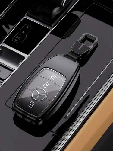 专用于2024款宾士AMGGT50 GLC43EQE53 A35LS63级汽车钥匙套包壳扣
