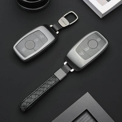 适用2023款奔驰EQA260 EQB260新能源EQC350 400钥匙套钥匙包壳扣