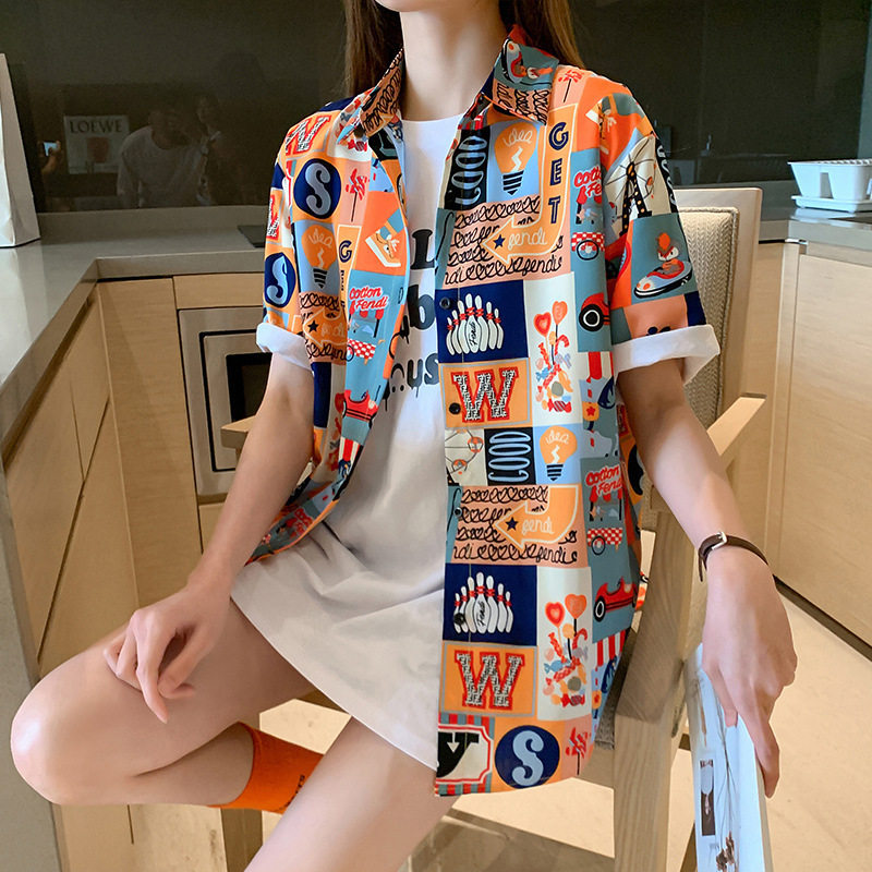 短袖衬衫女夏装2026新款