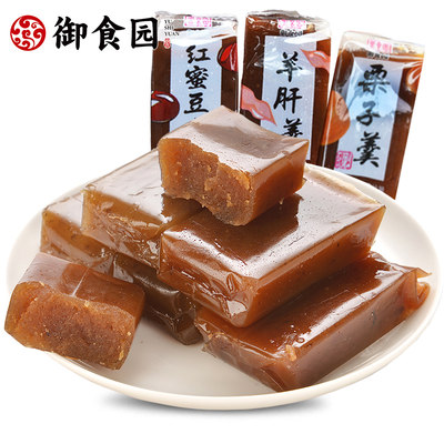 北京御食园多口味羊羹500g