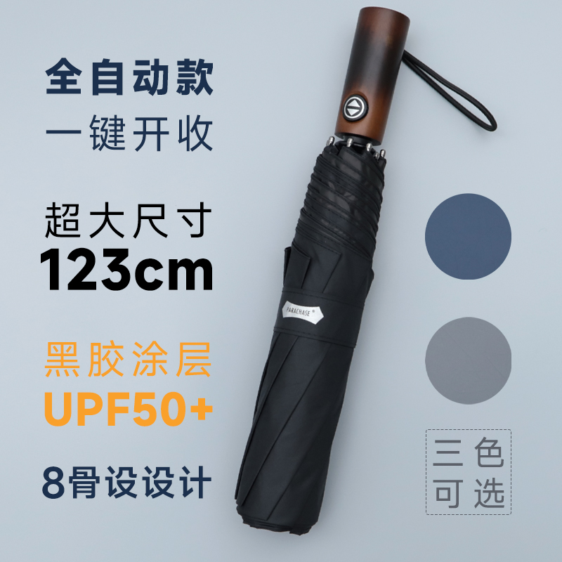 超大尺寸黑胶防晒防紫外线全自动