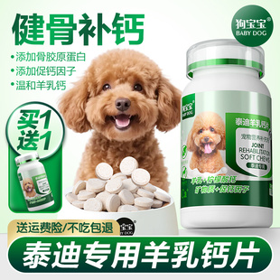 泰迪专用钙片幼犬老年犬狗狗小型犬宠物关节软骨素零食补充营养品