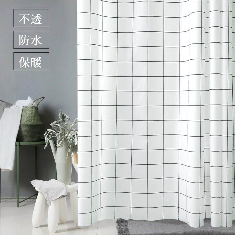 Room Hanging curtain Shower ins Shower Room waterproof Shower Curtains Punch holes Nordic Separated Curtain fabric new pattern Adjustablein the Family/Personal Cleaning Tools , Sanitary appliances/Bathroom accessories , Shower Curtains  category - from Buy2taobao.com to provide professional Taobao agent buy service