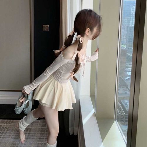 短裙a型芭蕾风半身短裙裤