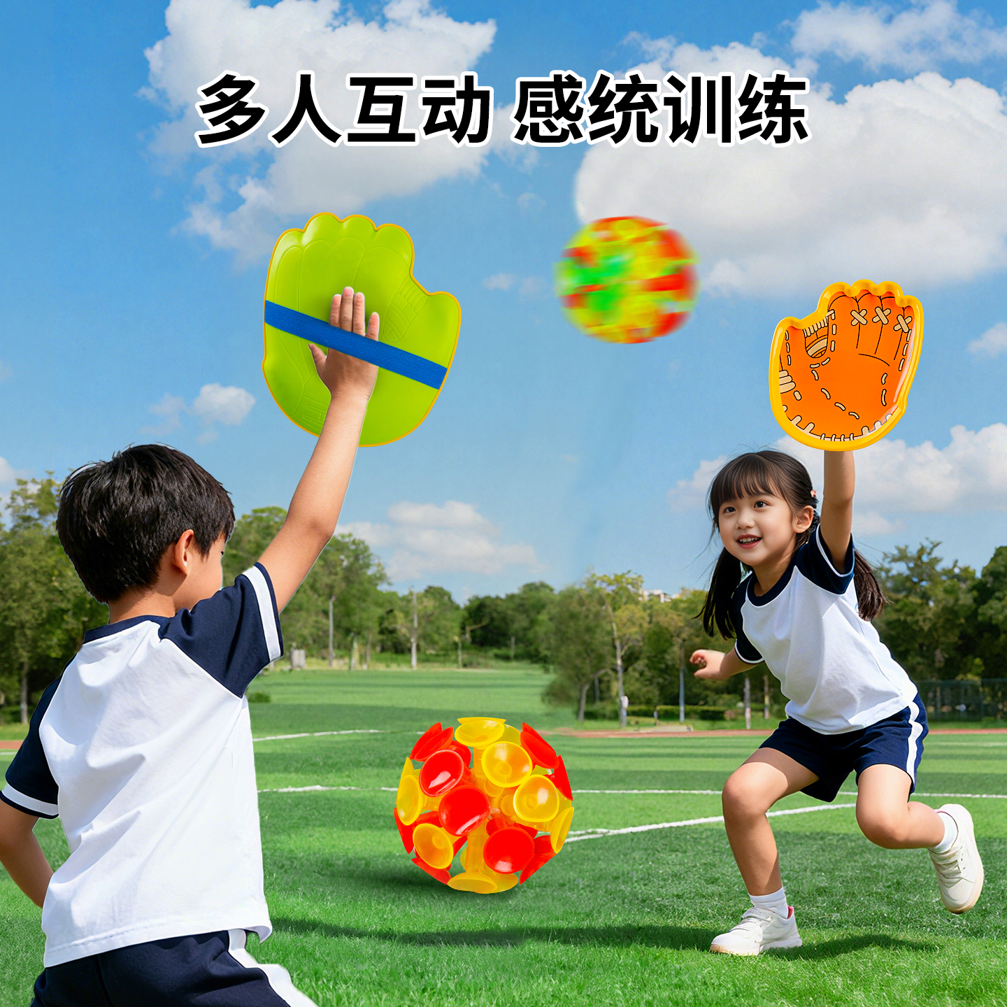 儿童运动玩具会发光的抛接球
