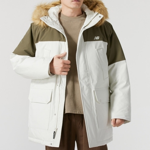 New Balance NB专柜正品男款休闲时尚潮流撞色羽绒服AMJ44300