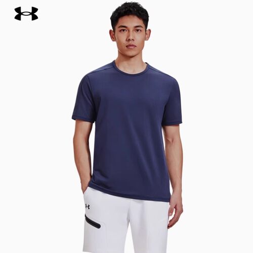 安德玛男子运动休闲健身短袖T恤