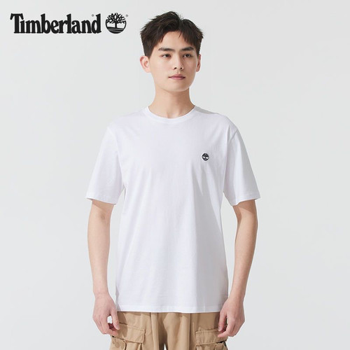 添柏岚短袖T恤Timberland男装夏季户外圆领休闲体恤纯棉半袖A6DKU