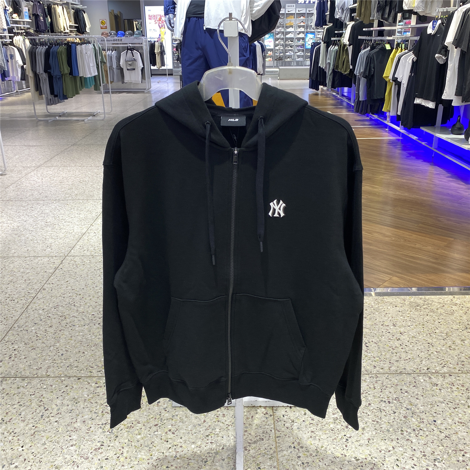 MLB男女运动休闲拉链外套