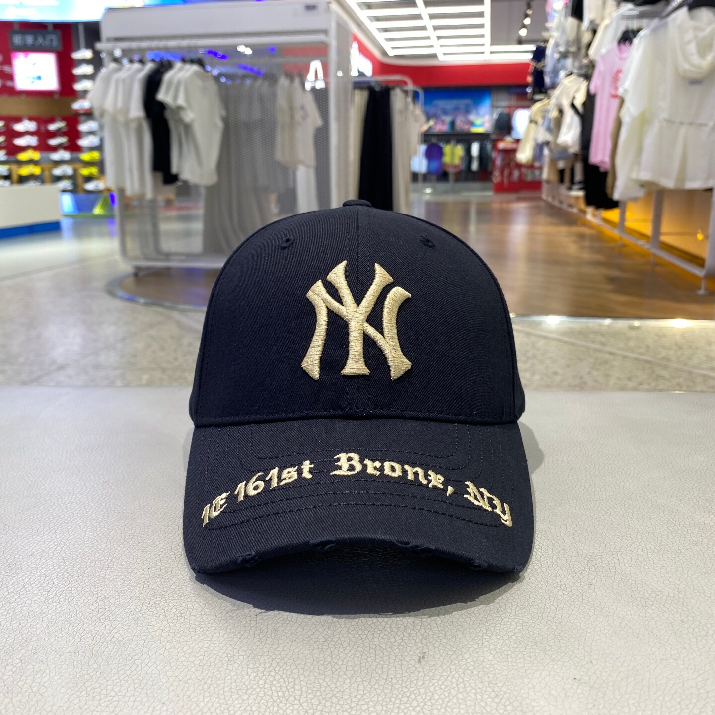 MLBNY洋基刺绣棒球帽男女同款