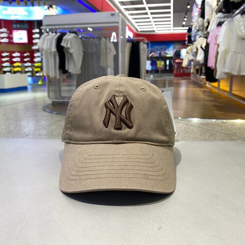MLB纽约洋基卡其棒球帽男女