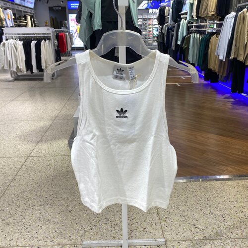 阿迪达斯三叶草女修身运动背心