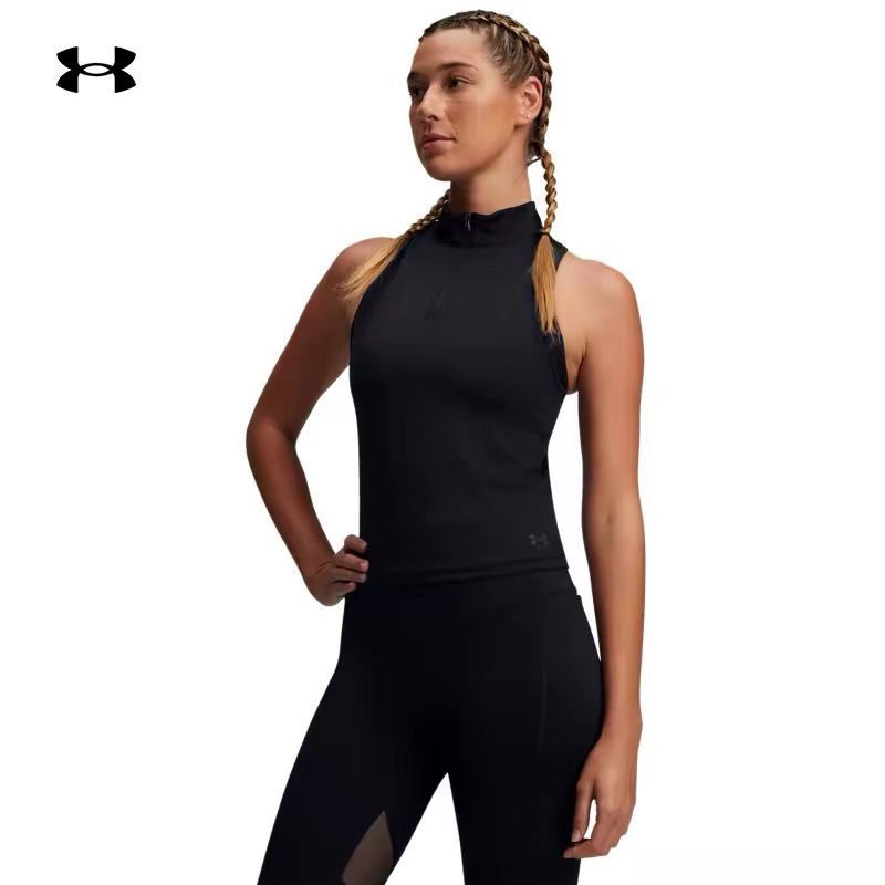 安德玛UnderArmour正品女运动服背心夏季款上衣无袖T恤1389874