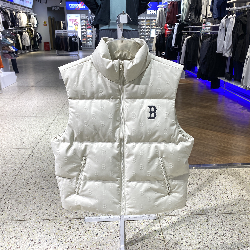 MLB男女运动休闲羽绒马甲