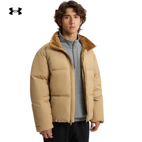 UNDER ARMOUR安德玛男子防寒户外训练运动休闲羽绒服1384643-263