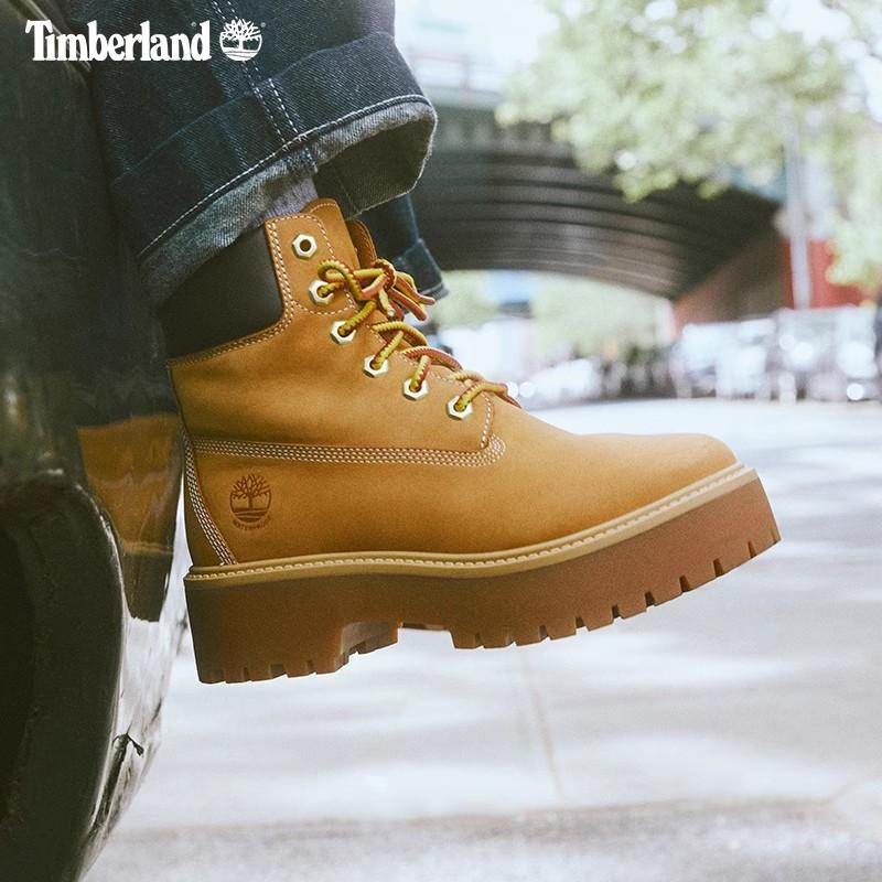 踢不烂防水户外大黄靴Timberland