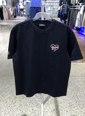 MLB正品男女情侣爱心凉感圆领潮流百搭短袖25春夏新款3ATSH0153