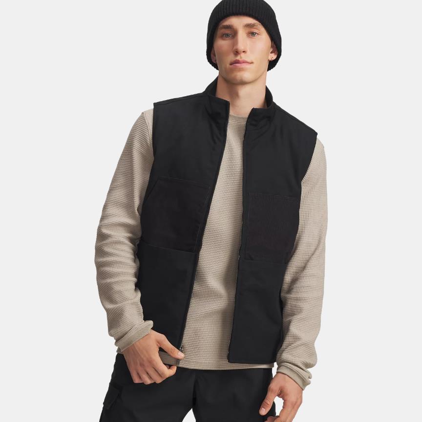 安德玛男子运动休闲马甲