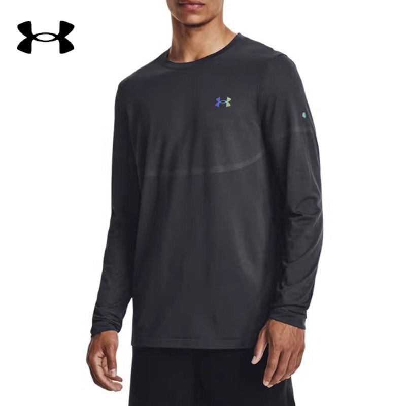 安德玛长袖男子长袖运动休闲T恤