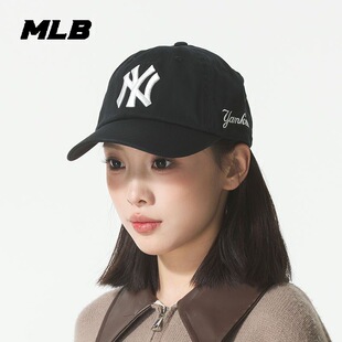 MLB休闲帽男女同款棒球帽正品帽子3ACPB245N-50BKS