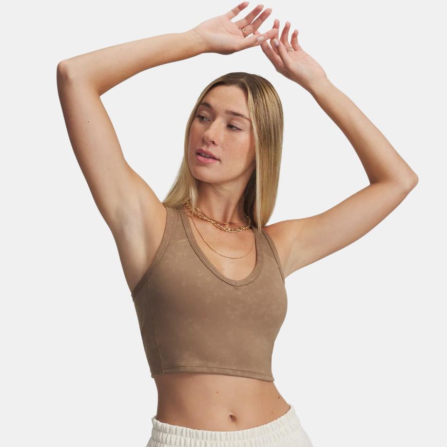 安德玛女子运动跑步低强度内衣