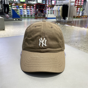 MLB棒球帽软顶运动帽子可调节LA情侣休闲NY鸭舌帽字母帽3ACP7701N