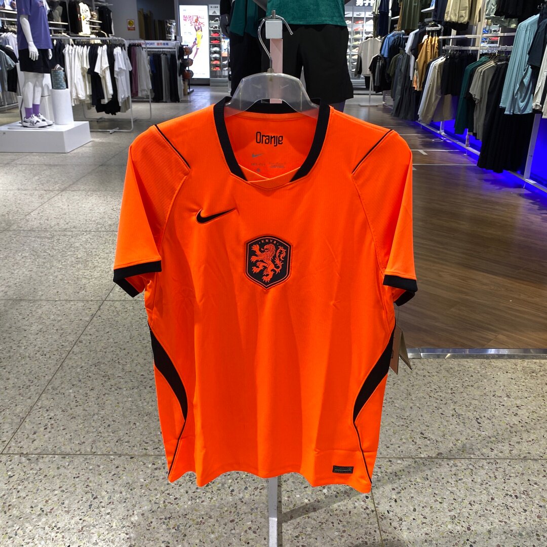 耐克2026荷兰男速干足球球衣