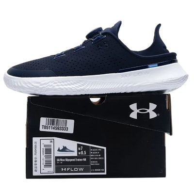 男女同款旋钮系带运动鞋安德玛