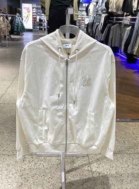 MLB情侣外套男装女装 2026春季新款运动服休闲针织夹克3ATRM0161