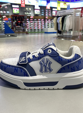 MLB男鞋女鞋2025新款秋季运动鞋潮流时尚透气低帮休闲鞋3ASXP025N