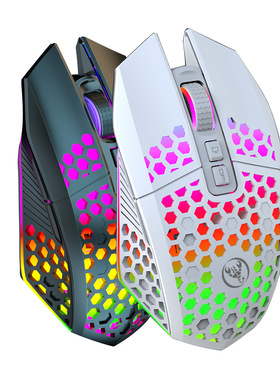 Wireless Silent LED Backlit USB Gaming Mouse可充电无线鼠标