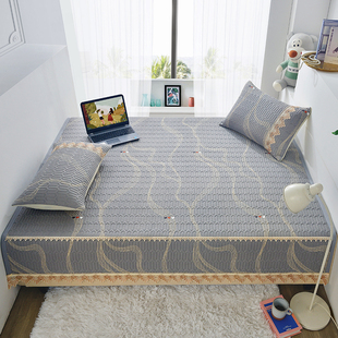 可定制榻榻米床盖东北农村炕盖炕床垫子加厚防滑夹棉大床单3m炕垫