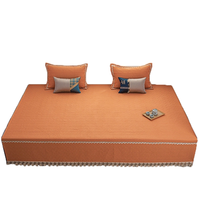 榻榻米床盖现代简约大炕床单3米