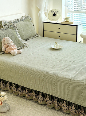 纯色加厚牛奶绒炕盖四件套榻榻米珊瑚绒床盖农村土炕床单3m可定制